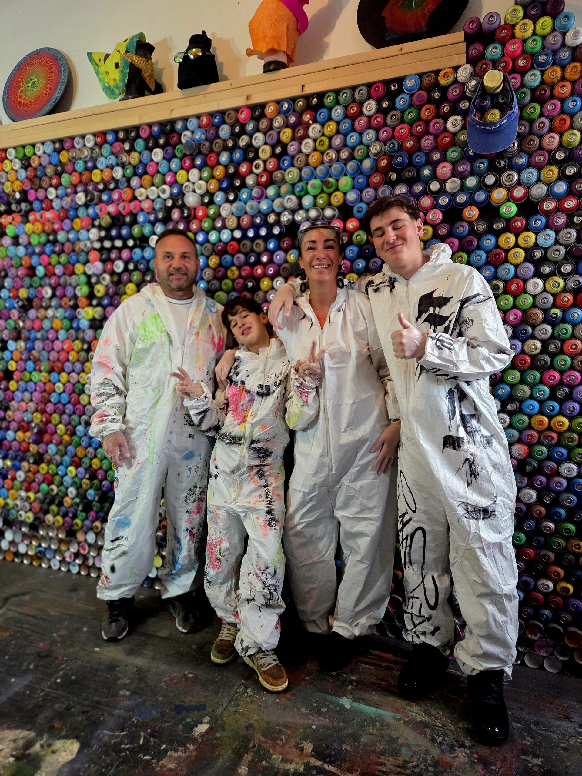 street art en famille Brooklyn atelier graffiti