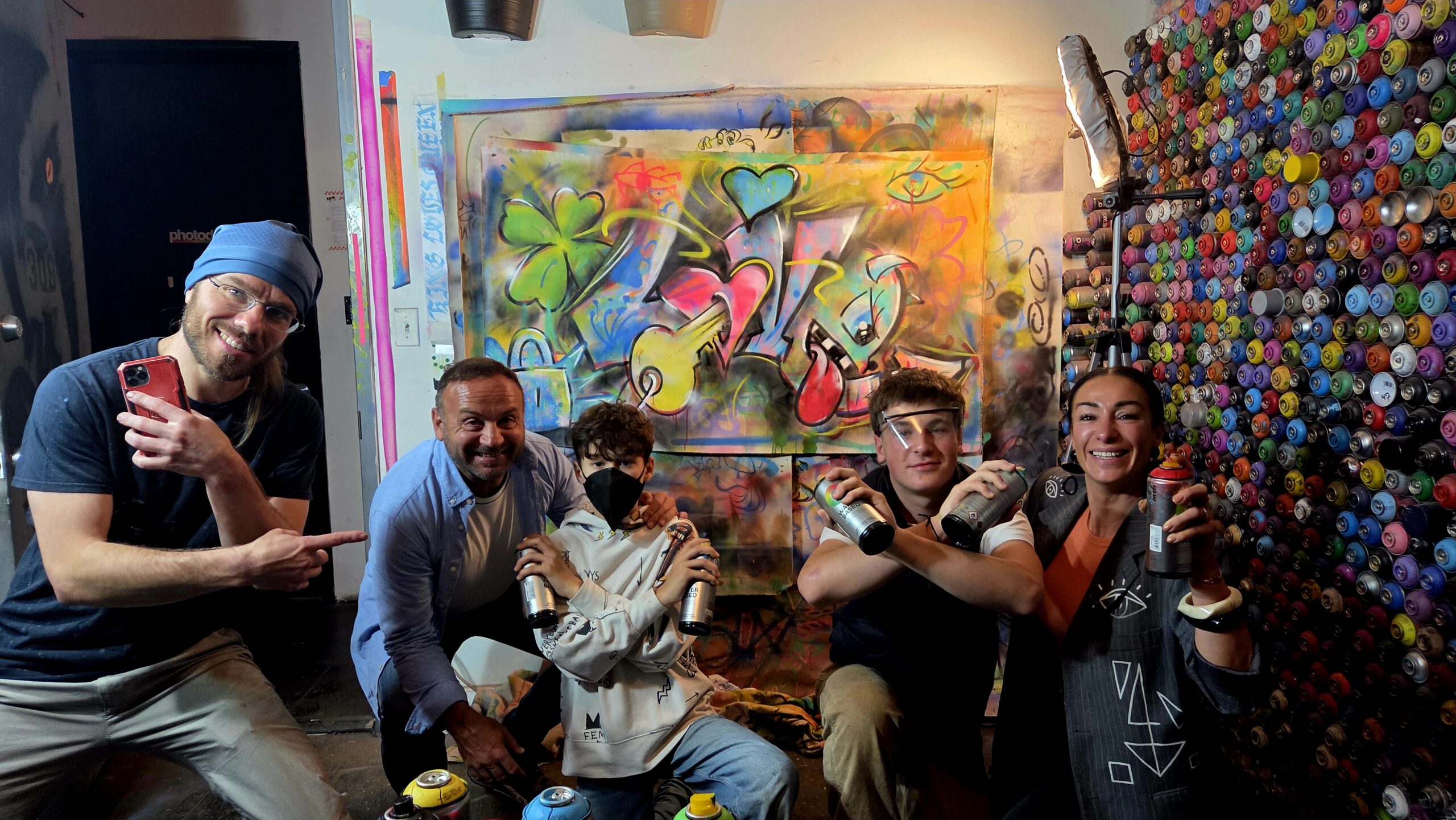 atelier graffiti en famille Brooklyn