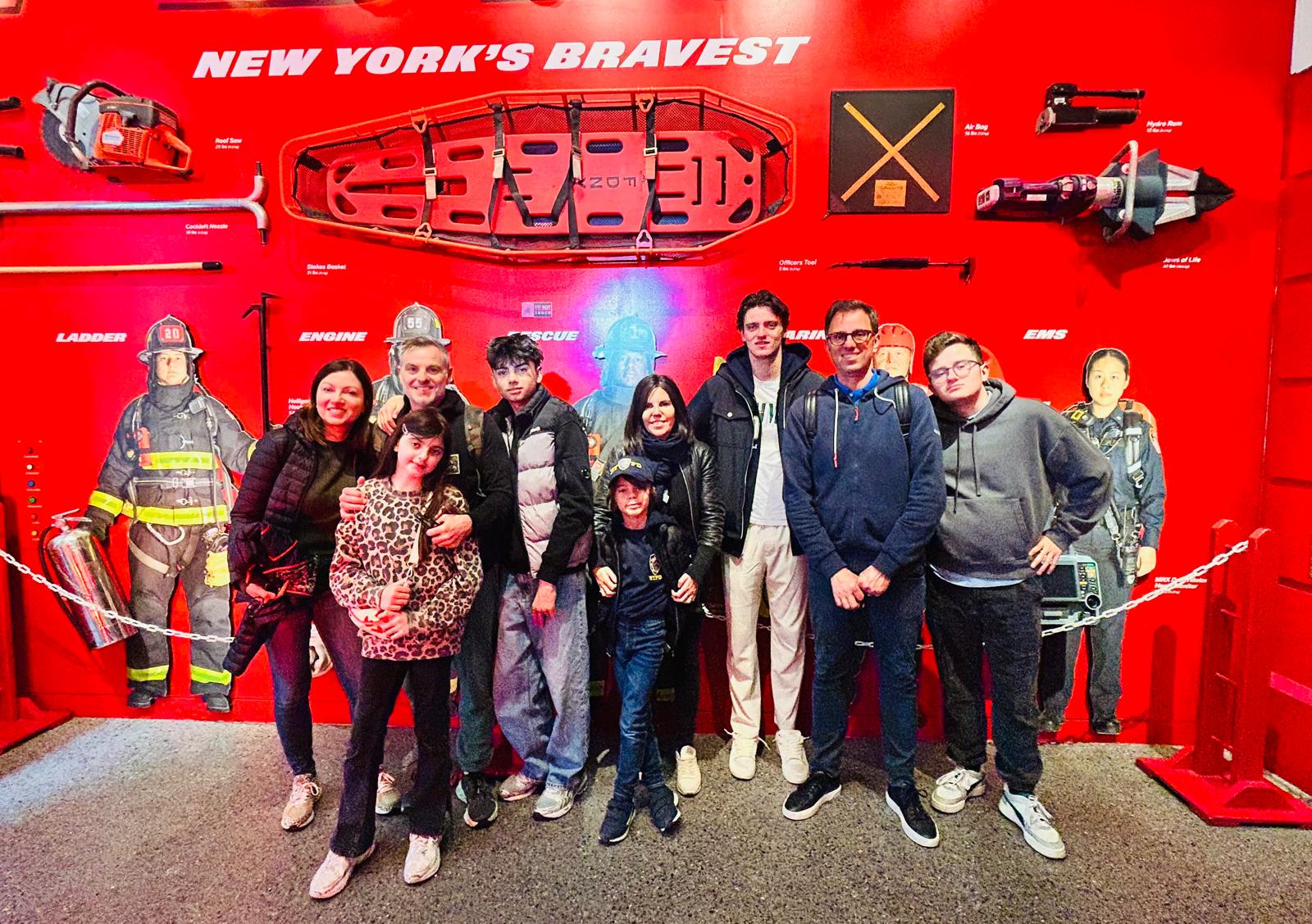 pompier New York visite guide en français
